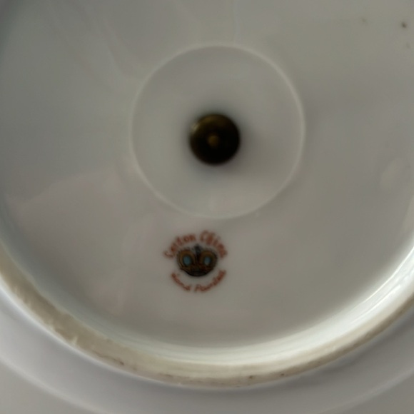 Lefton china floral hand painted dishes 2 - Picture 7 of 10